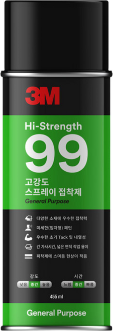 3M, 1개, M0027_3M 99 고강도스프레이접착제 300g