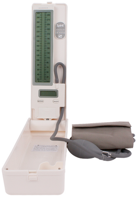 spirit 수동식 전자 혈압계 CK-301A 무수은 혈압기, 1개