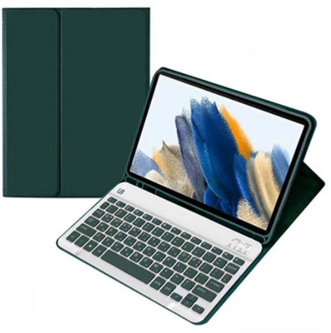 UB 갤럭시탭 콤비 블루투스 키보드 케이스, 다크그린, 1개