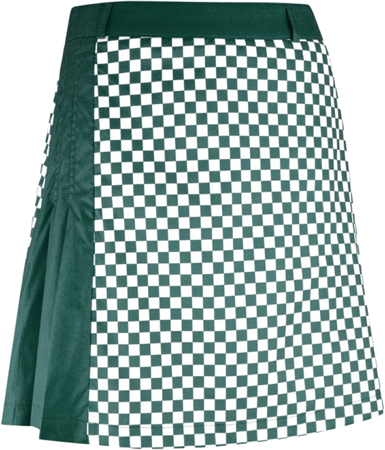 김영주 여성 골프웨어 체커 보드 큐롯 A라인 스커트 치마 라운딩 필드룩