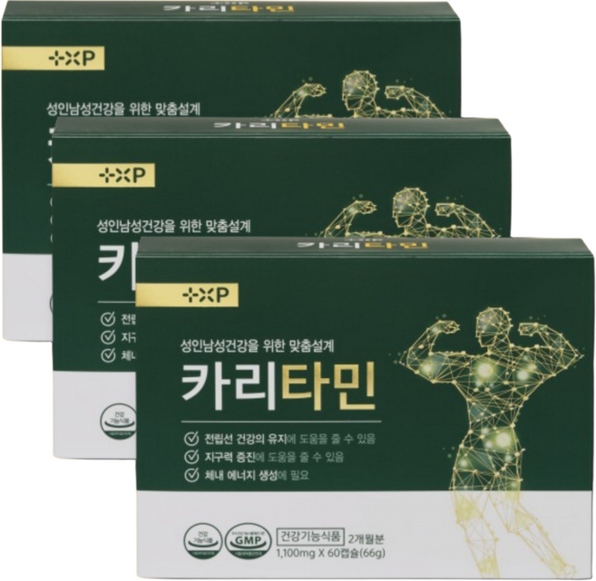 전립선 카리 타민 쏘팔 전립선 건강 아연 영양제 자주 화잘실 자주가는분, 60개, 1정