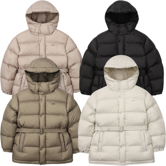 [백화점출고] K2 패딩 골든 K95 베이글 여성 구스 다운 자켓 +PXV다용도Bag