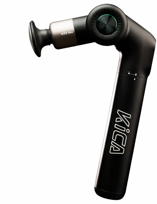 카이카 에보 플렉서플 마사지건 KiCA EVO 6단계 각도조절 36cm 길이조절 가능 승모근마사지기, 1개