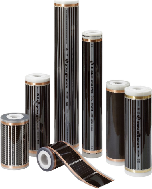 한솔DCS 필름난방 난방필름 부자재 전기바닥난방시공, PTC절전형 필름난방 폭50cm 길이100m