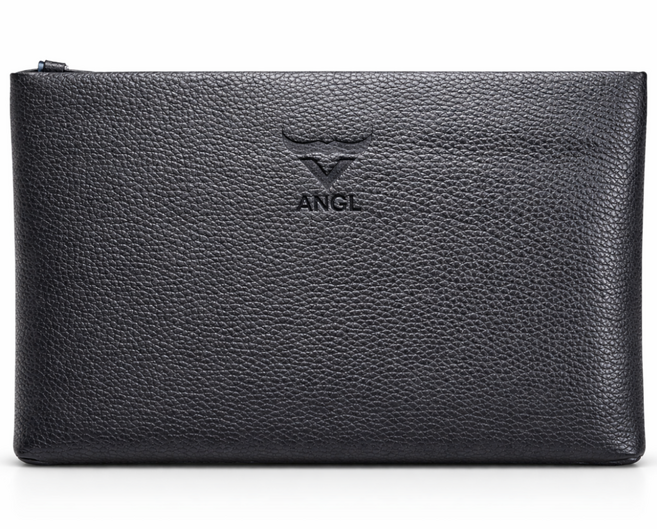 대용량 남성 클러치백 소가죽 소프트 레더 비즈니스 손가방