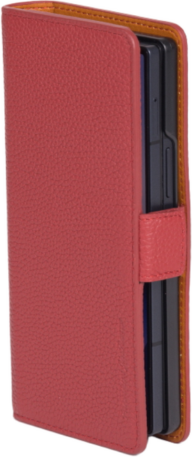 진렌체 비에토 천연 소가죽 토고 갤럭시 Z폴드 지갑 케이스