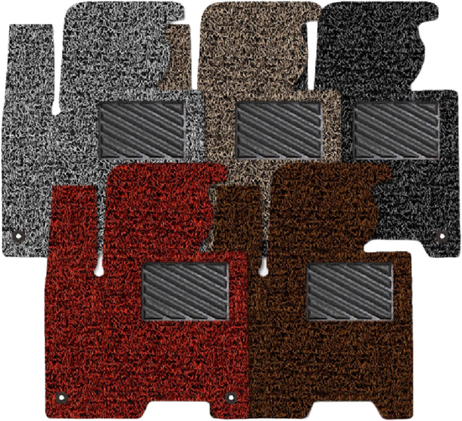 드림파트 아이오닉 5EV 6EV N 더 뉴 5 자동차 카매트 발매트 코일매트, 5 EV (택시) 2세대 22.8~24.03, 1+2열, 블랙