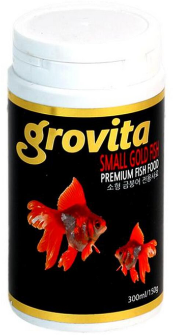 그로비타 소형 금붕어 전용사료, 300ml, 1개