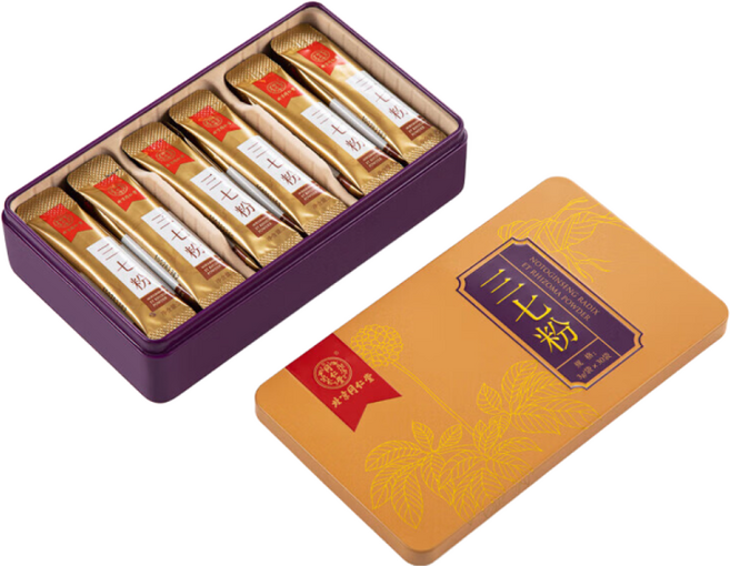 북경동인당 삼칠근 분말 전칠삼 분말 운남문산, 60개, 3g