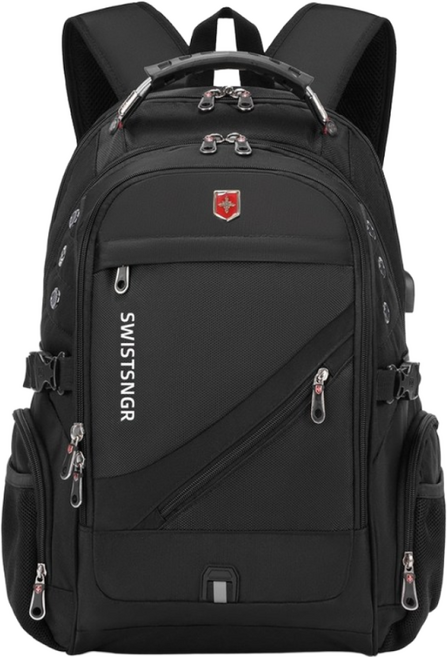 스위스 남성 백팩 대용량 여행용 노트북 가방 학생 캐주얼 백팩