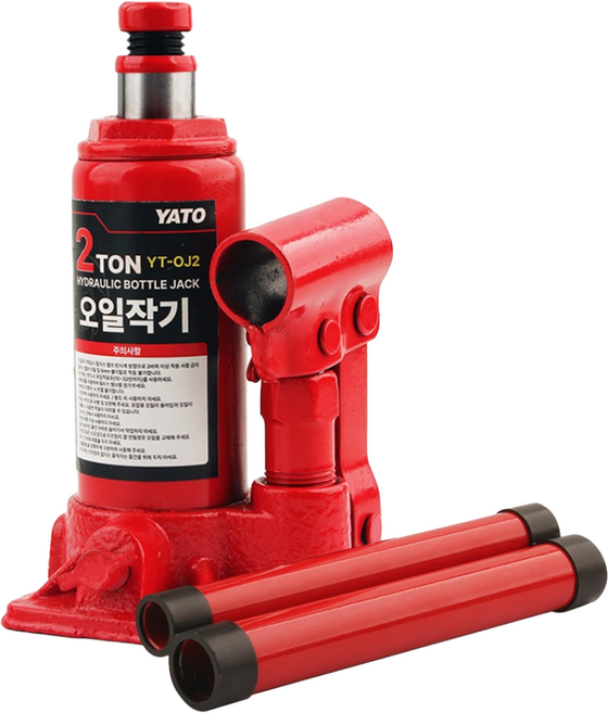 야토 오일작기 2톤 1단 쟈키 잭 유압, 1개