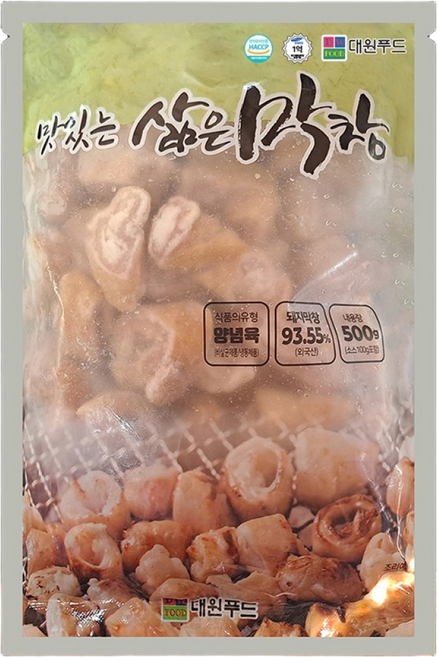 대원푸드 맛있는 삶은막창400g(소스100g증정), 500g, 1개