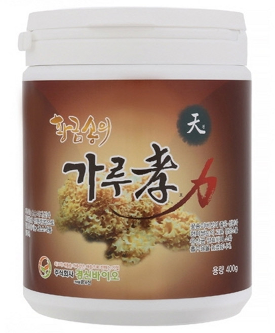 꽃송이버섯 효소 발효현미버섯 천 원통형 7통, 400g, 7개