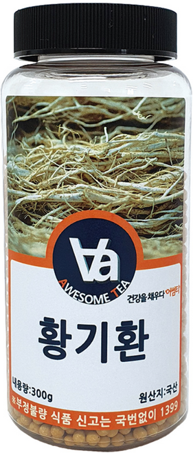 국산 황기환, 1개, 300g