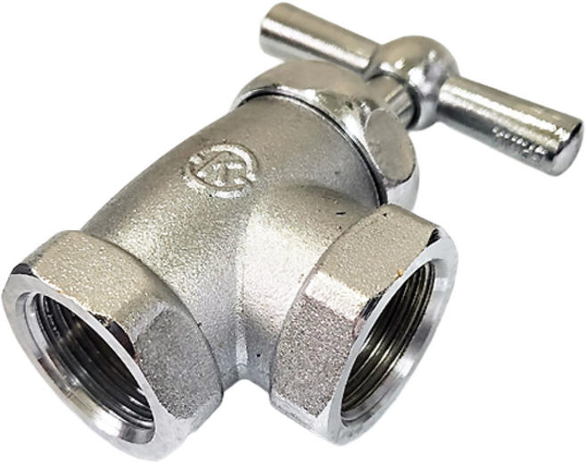 채움 수도 계량기 앵글밸브 수도미터기 수도용, 1개