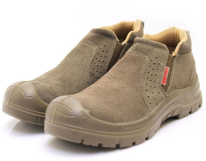 [모피어스]소가죽 안전 작업화 캐주얼화 트래킹화 BKSF809