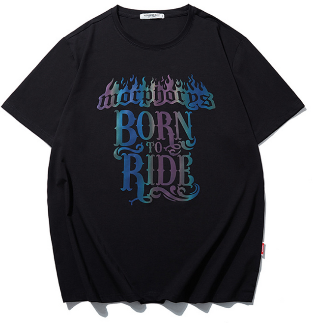 쥬엔리치 M-12XL 남자 빅사이즈 반팔티 BORN 순면 티셔츠 루즈핏 남성 여름 티