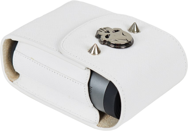 HUCAH 스컬 거리측정기 케이스 세로형, 화이트