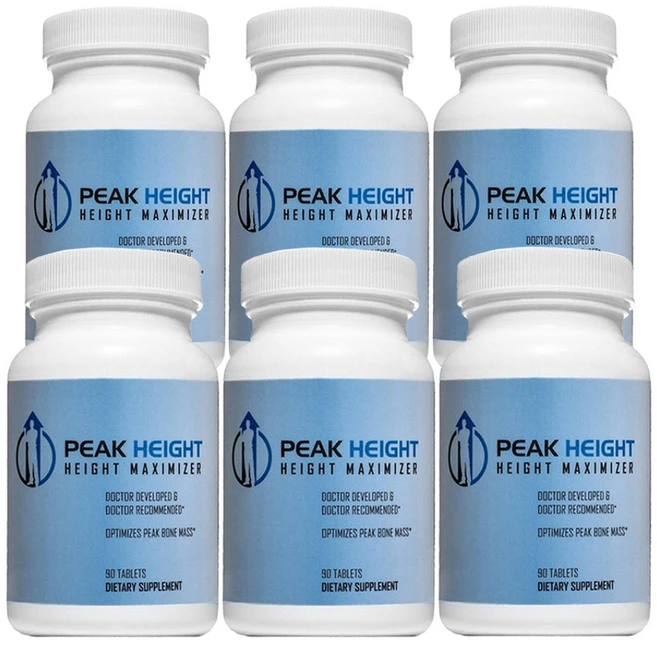 A&N Performance Laboratory 피크하이트 어린이 청소년 성장기 PEAK HEIGHT, 90정, 6개 - 쿠팡