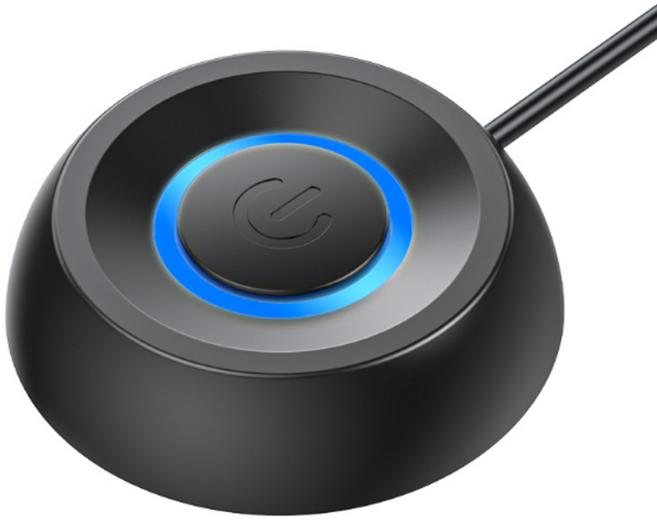 AFEELZ 전원스위치 전원버튼 파워스위치 컴퓨터 외부, 하얀색, 1개