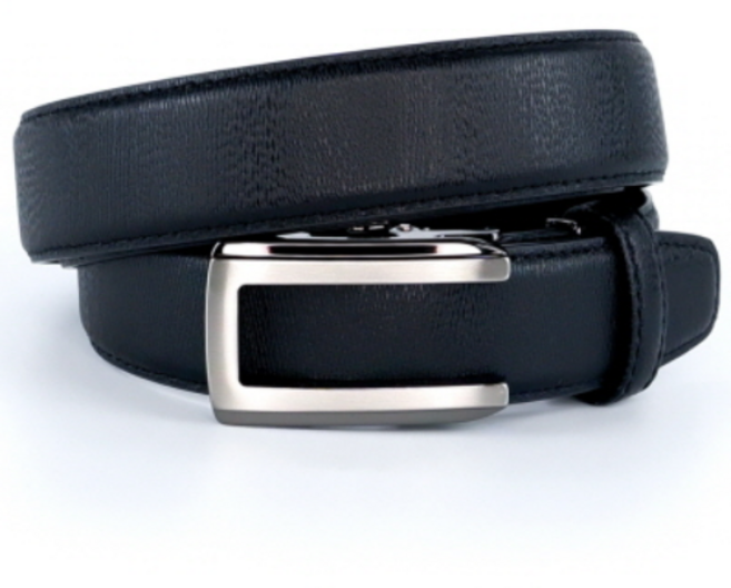 레더팜 소다이아 천연소가죽 니켈 자동벨트