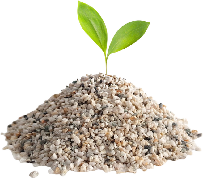 왕사 대포장 15kg 화분멀칭 마감 조경 어항 바닥모래, 중 0.8~1.2mm, 1개