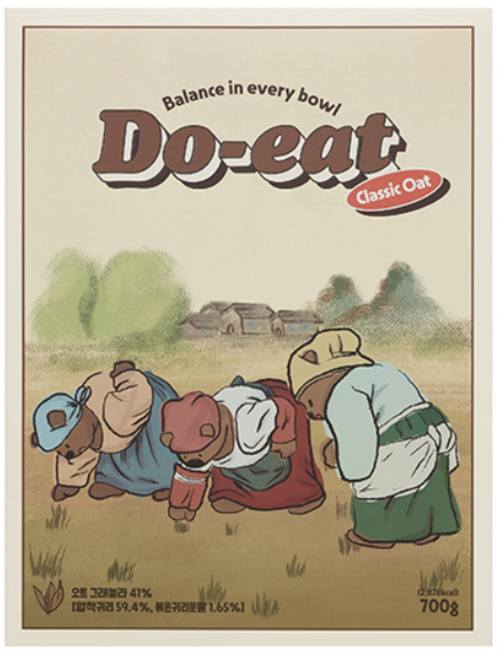 두잇 클래식오트 시리얼, 700g, 1박스