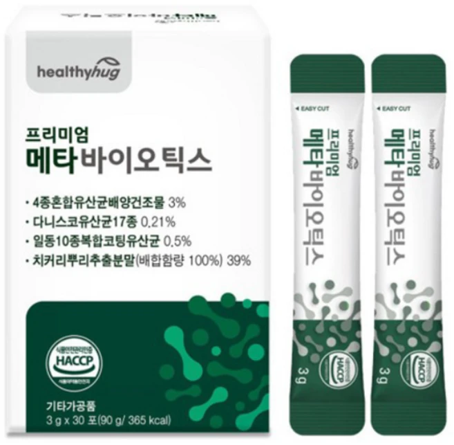 헬씨허그 프리미엄 메타바이오틱스, 90g, 1박스 - 쿠팡