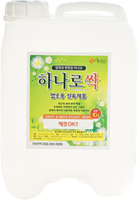 초강력 종합 탈취 방향제 하나로싹 대용량, 1개, 10L, 후리지아, 10L