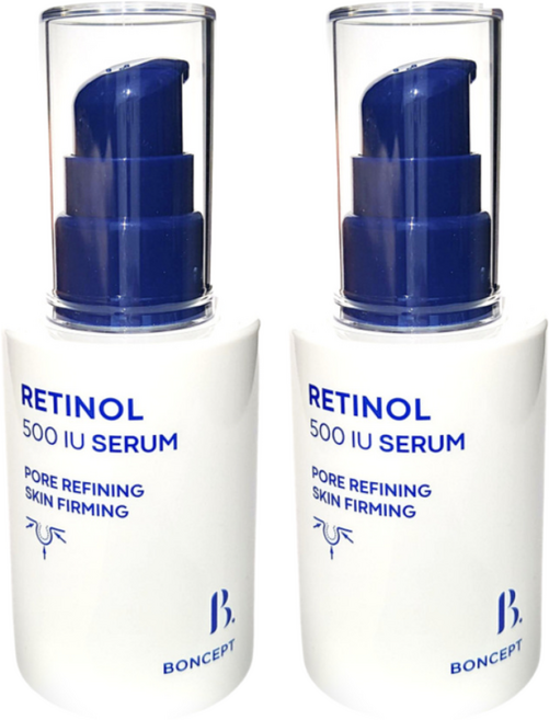 본셉 레티놀 500 IU 세럼 (코즈멧 압축 마스크팩 증), 2개, 30ml