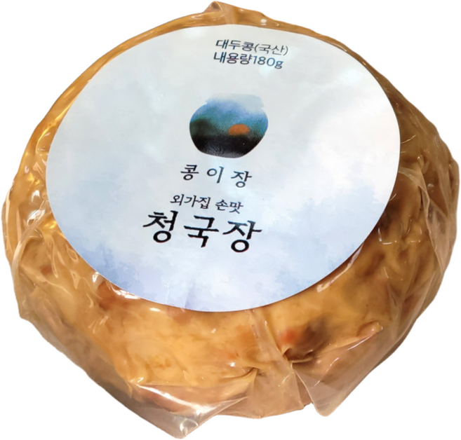알갱이가 살아있는 100%국산콩 생청국장 1kg, 6개