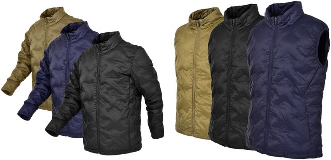 [김영주골프] 겨울필수 패딩점퍼 + 패딩조끼 세트