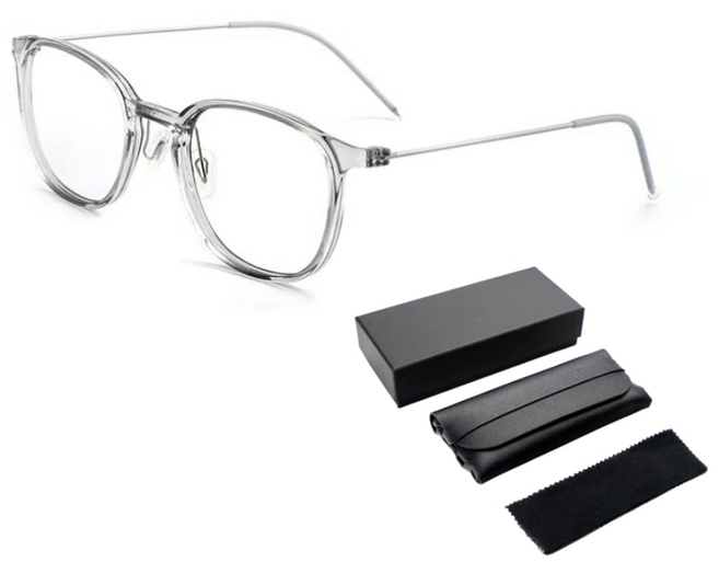 MEGIO 남녀공용 데일리 티타늄 6g 초경량 안경테