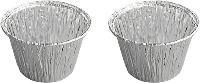 1+1 비즈쿡 은박 머핀컵 10개입x2묶음, 8cm x 6cm x 5.5cm, 1세트