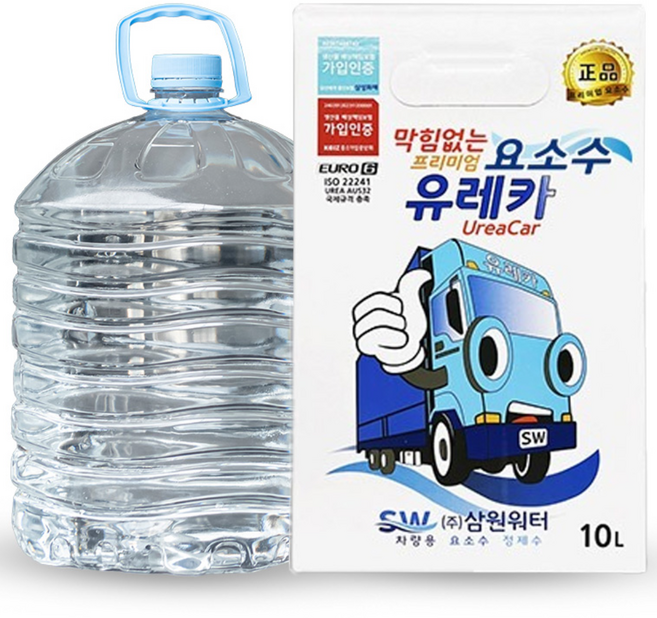 유레카 요소수 1개(낱개) 자바라 포함, 1개, 10L