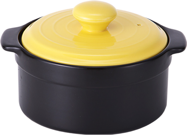 리빙아트 세라믹 모던 내열 뚝배기, 16cm(소), 1개