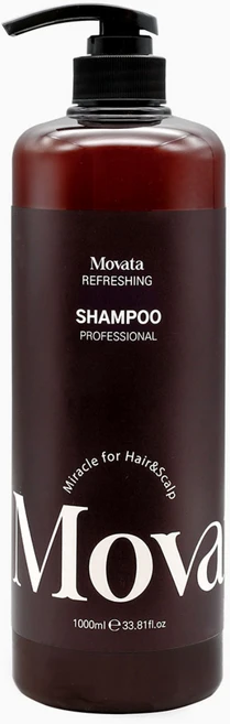 모바타 미용실 전용 대용량 약산성 손상모 샴푸 추천 1위 두피스케일링 비듬 청소년 사춘기, 1개, 1L - 쿠팡