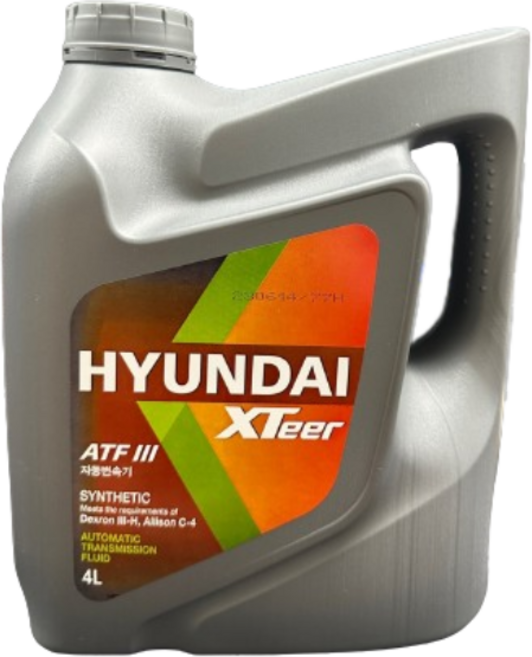 현대 엑스티어 XTEER ATF-3 에이티에프쓰리 오토미션오일 4L, 1개, 기타