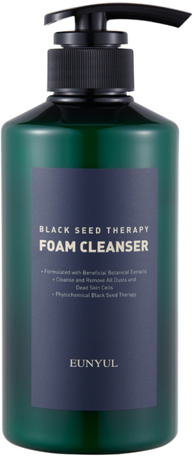 은율 블랙씨드 폼 클렌저, 500ml, 1개