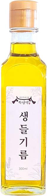 하남댁 건강지키미 저온압착 생들기름, 3개, 300ml