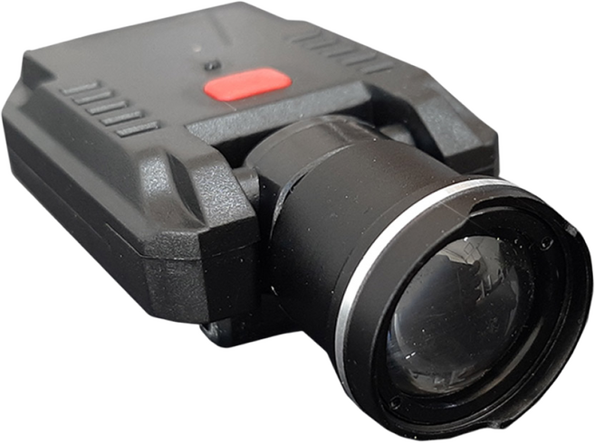 [낚시야놀자] 충전식 줌 캡라이트 (LC-9007) (각도조절 가능) 낚시, 1개