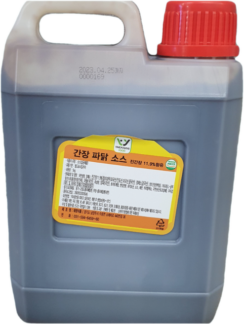 태영식품 간장 파닭 소스, 5kg, 1개