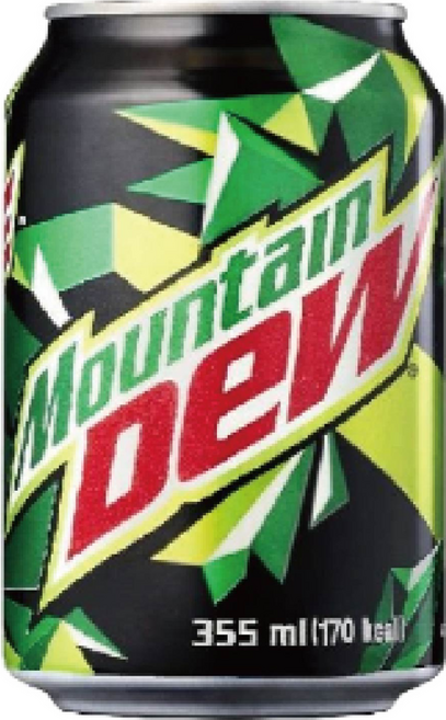 마운틴듀 롯데칠성음료, 18개, 18개, 355ml