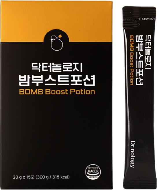 닥터놀로지 밤부스트포션 의사개발 장어 19마리 남성활력 고함량 L 아르기닌 마카 야관문 아연, 15개, 20g
