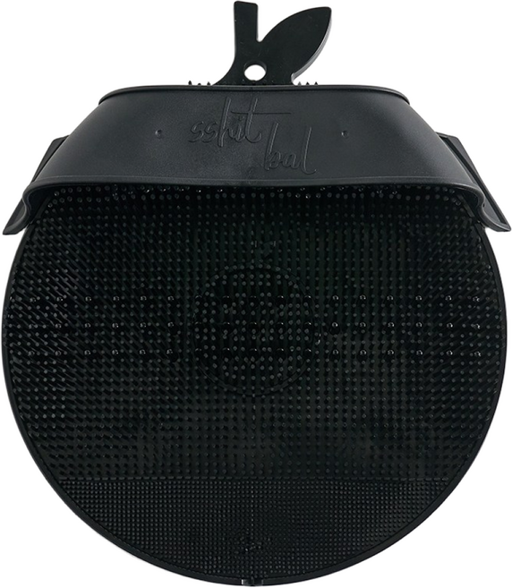 보스대디 씻발 발등까지 한번에 발각질제거 발냄새제거 4D BLACK 풋브러쉬 (씻자 발을), 1개, 1개입