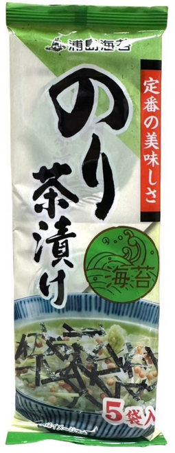 浦島海苔 茶泡飯拌飯料 海苔風味 日式風味 方便即食, 25g, 1個