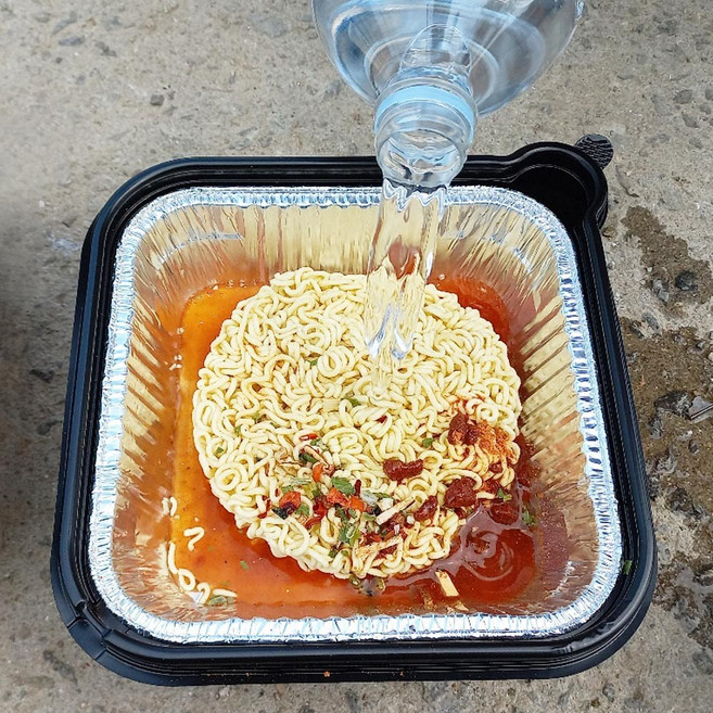 캠핑 낚시 등산 간편하게 APL 다회용 발열용기 3개세트, 3개