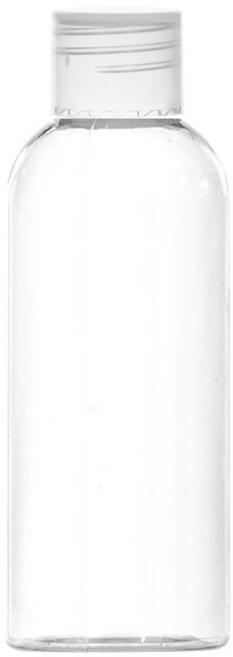 단마개 50ml 60ml 75ml 80ml 100ml, 투명용기 투명캡, 1개