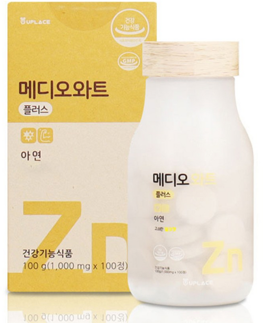 메디오 와트 플러스 율무농축분말 아연함유, 100정, 1개