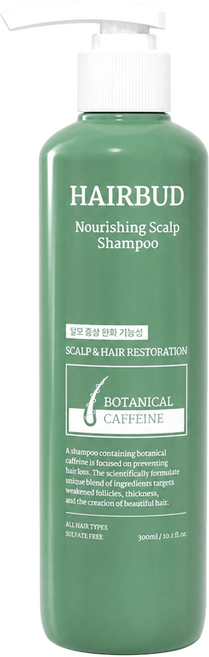 알록 너리싱 스칼프 탈모샴푸 지루성두피 개운한 민트 샴푸 300ml, 1개